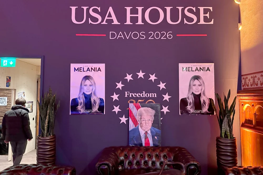 All Anyone Wants to Talk About at Davos is AI and Donald Trump.