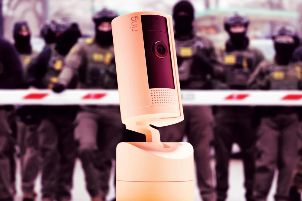 Fury as Amazon Ring Cameras Are Hooked Up to ICE System