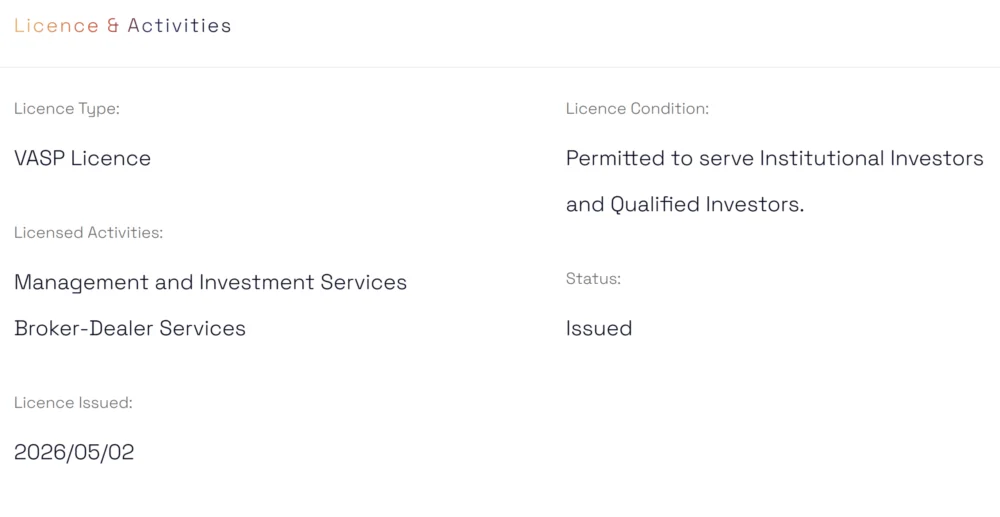 Animoca Brands Secures VARA VASP License in Dubai to Serve Institutions.