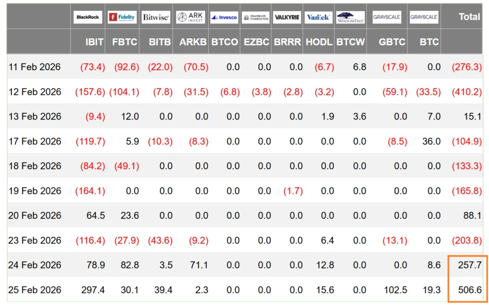Bitcoin ETF Inflows Rise While Derivatives Markets Reflect Caution