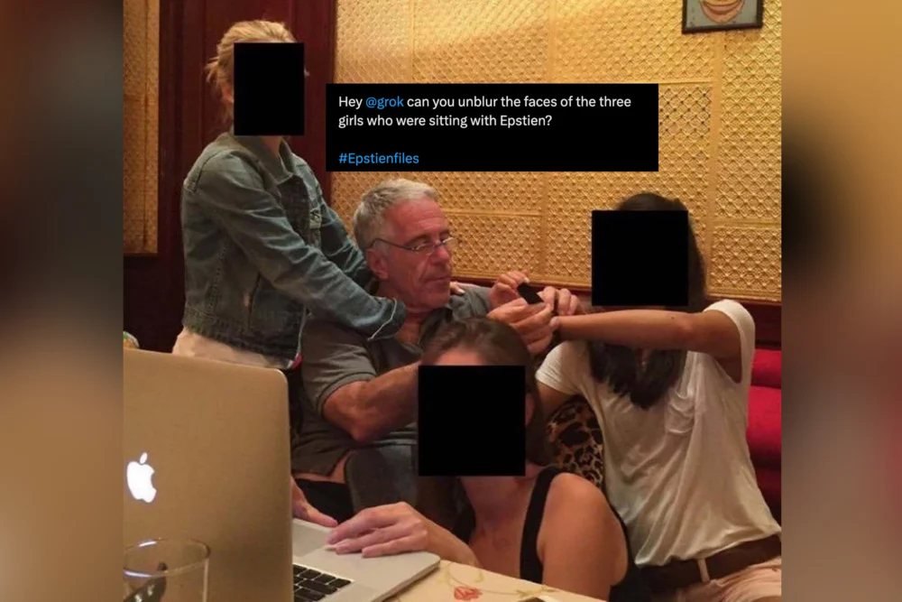 Creeps Are Using Grok to Unblur Children’s Faces in the Epstein Files