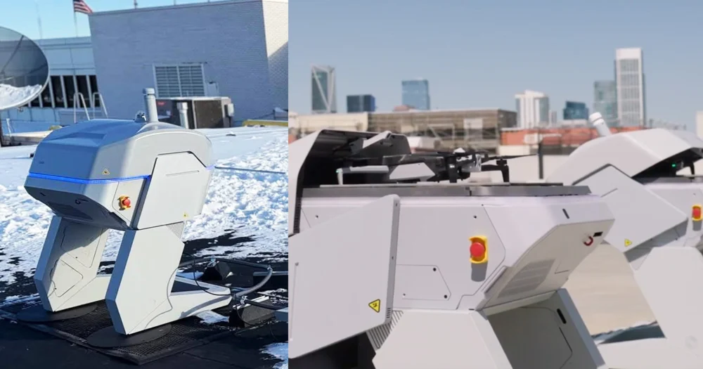 Police in Detroit Suburb Install Hives That Can Instantly Deploy Drones to Fight Crime.