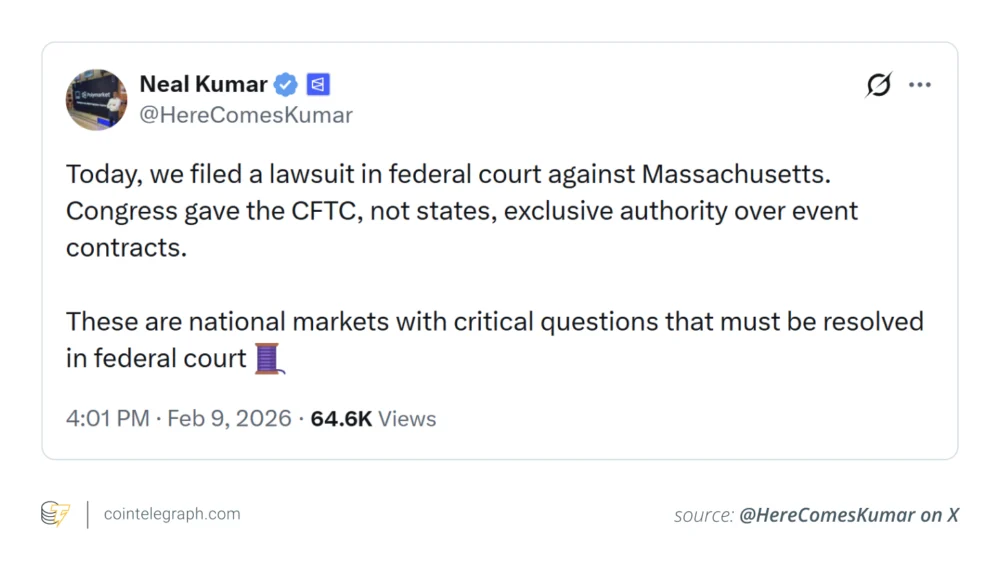 Polymarket’s Lawsuit Could Decide Who Regulates US Prediction Markets