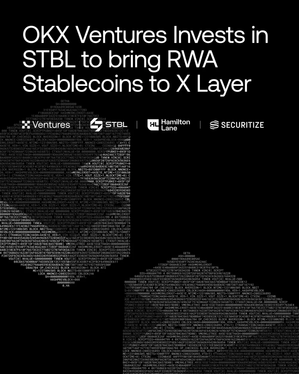 Securitize Plans RWA Stablecoin with OKX, STBL, Hamilton Lane