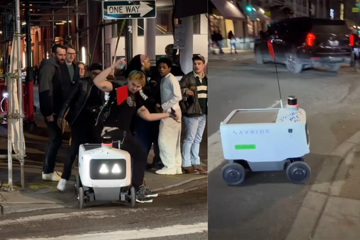 Delivery Robot Dogpiled on the Streets of Philly: A City’s Gritty Resistance to the Future of Automation