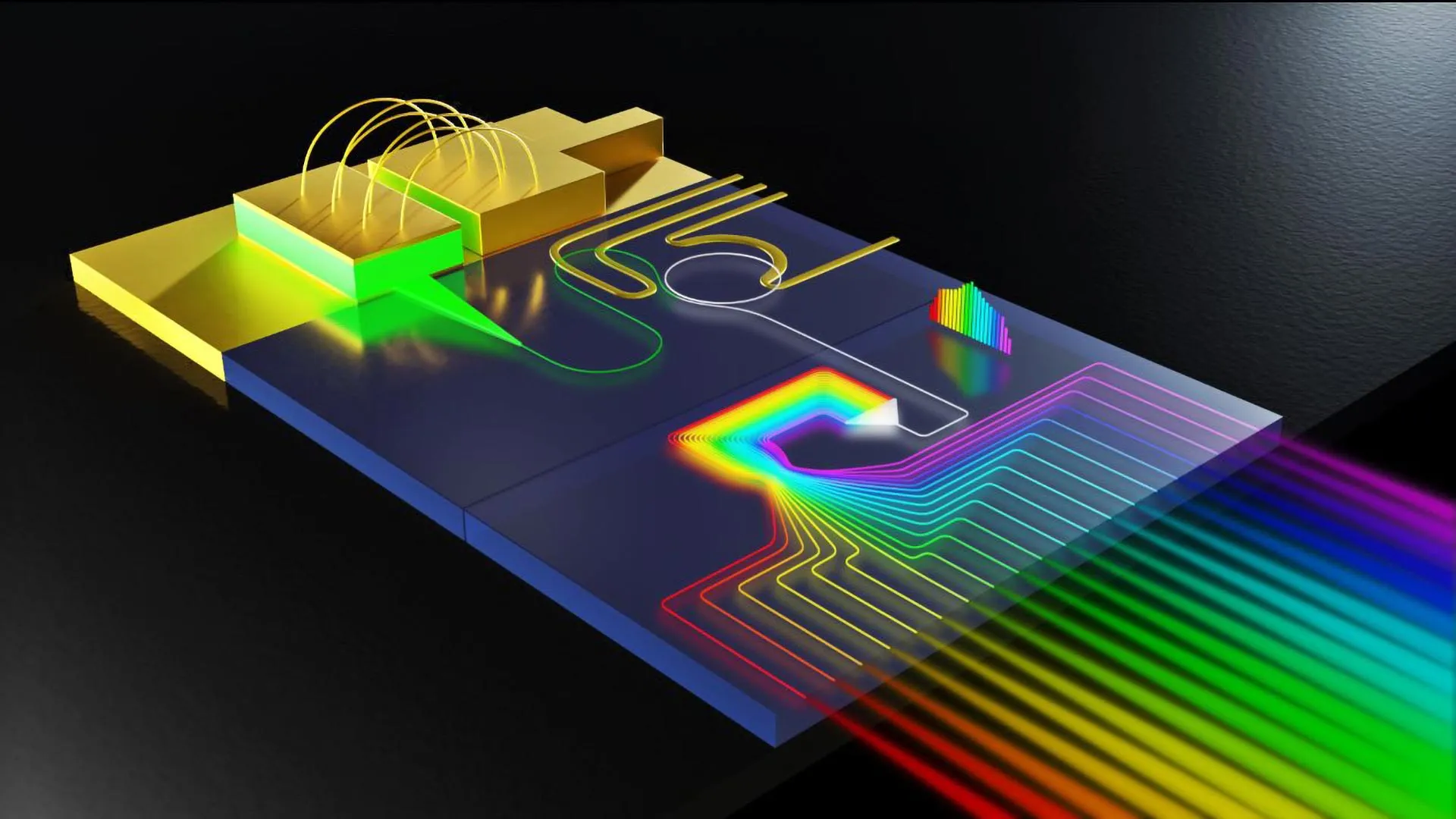 Scientists Accidentally Forge a Miniature "Rainbow Chip" Poised to Revolutionize Internet Speeds and Digital Content Delivery.