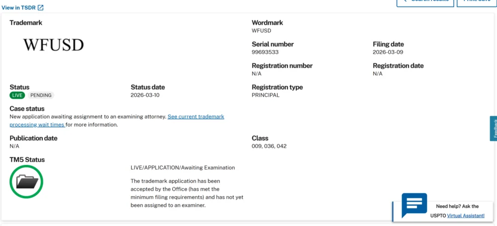 Wells Fargo Files Trademark for ‘WFUSD’ Crypto Services Platform