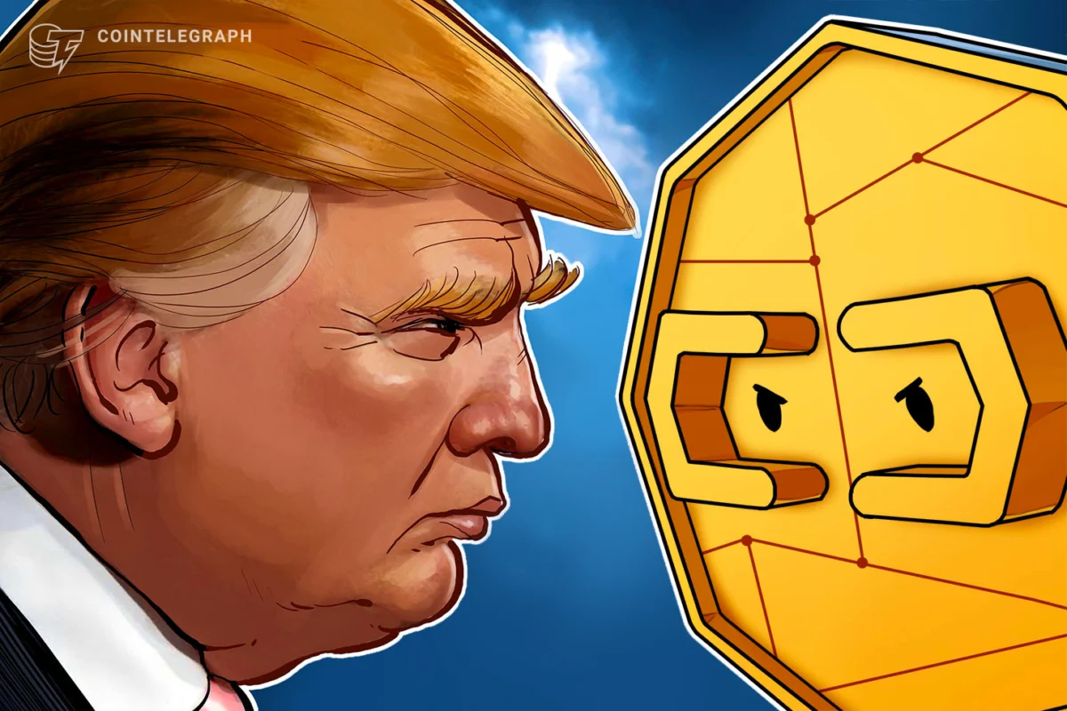 Trump-promoted brand touts GOLD before token collapse.