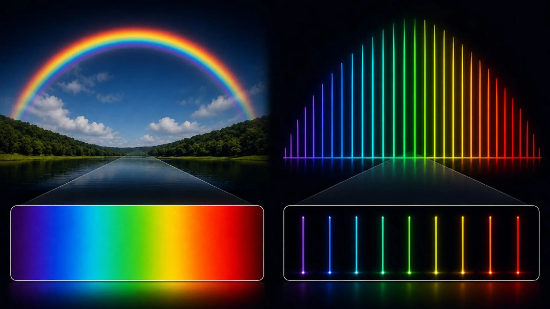 A tiny “rainbow on a chip” could help supercharge 6G networks and content.