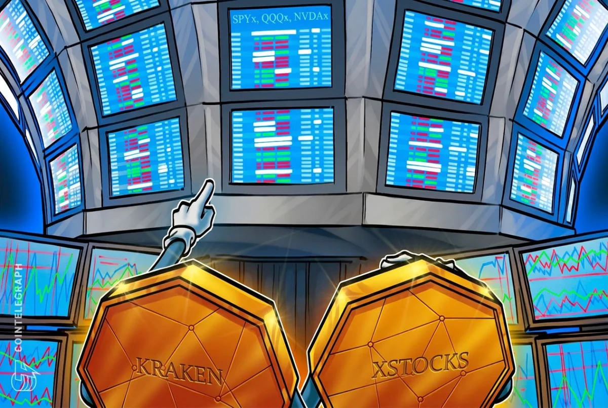 Kraken brings DeFi yield to tokenized stocks and ETFs