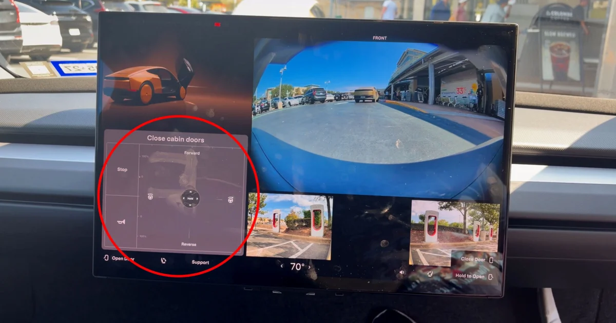 Tesla’s Glitchy Cybercab Accidentally Lets Passengers Access Controls to Manually Drive the Car Using Virtual Joystick on In-Vehicle Screen